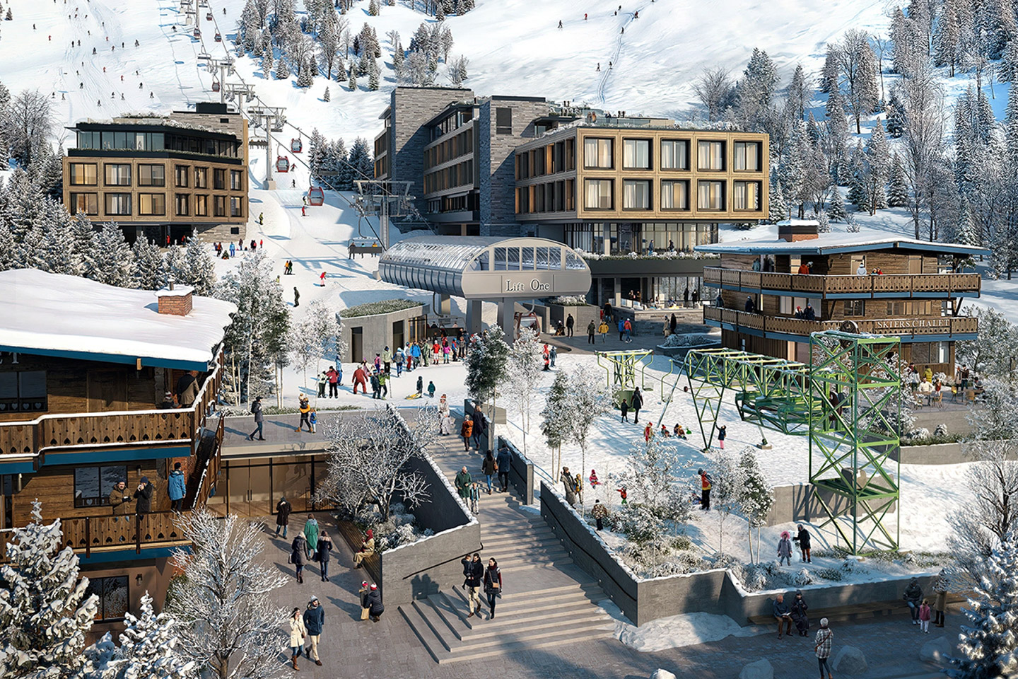 Un nuevo hotel a los pies de Aspen Mountain.