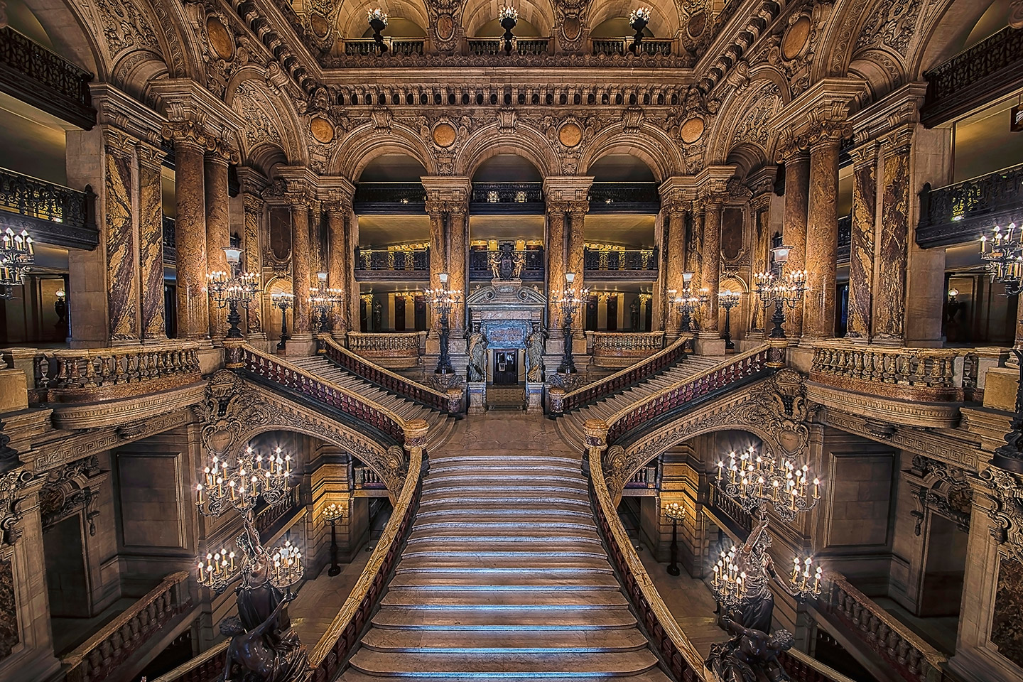 Palais Garnier / Ópera de París.