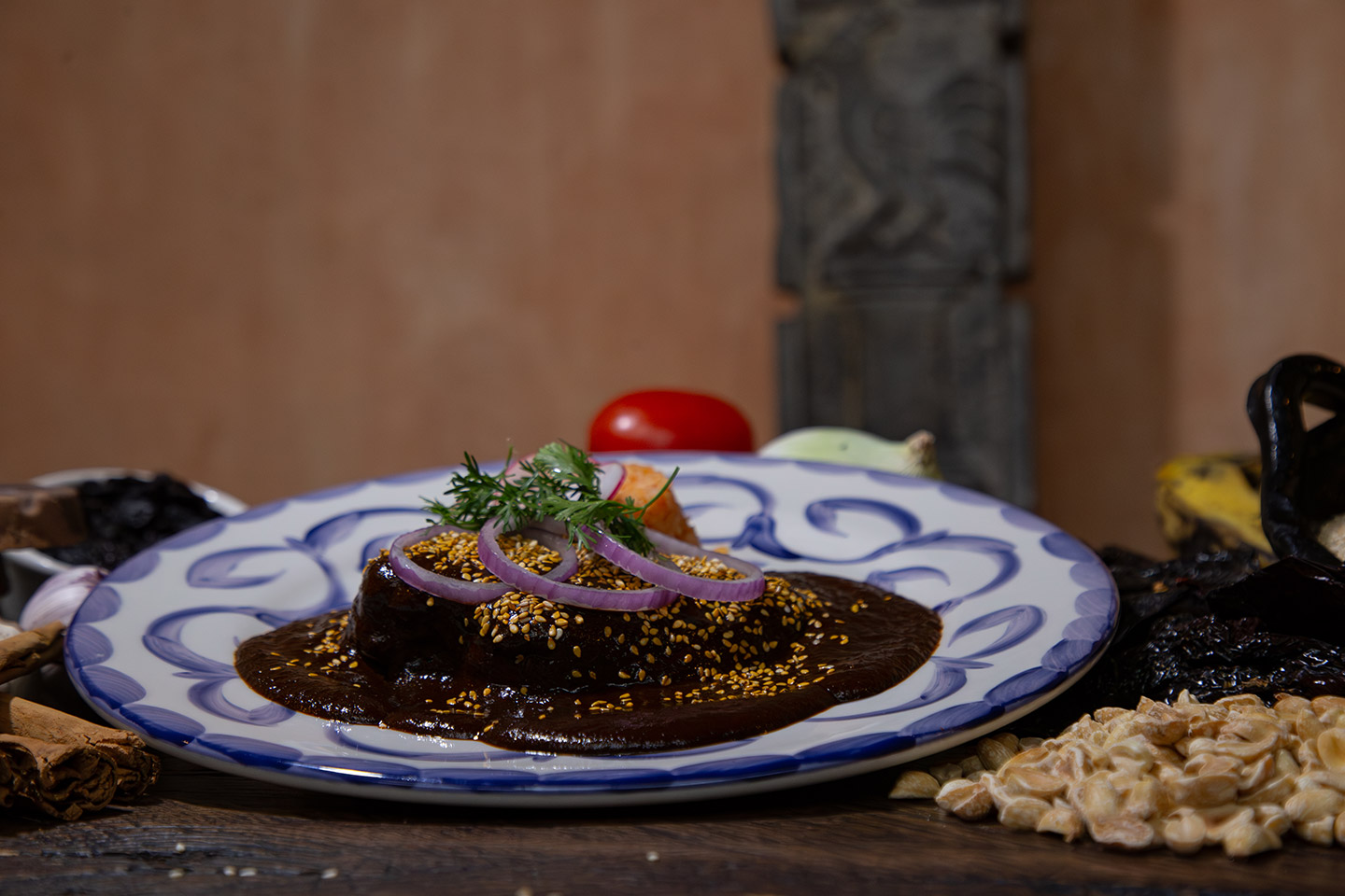 gastronomía poblana - mole