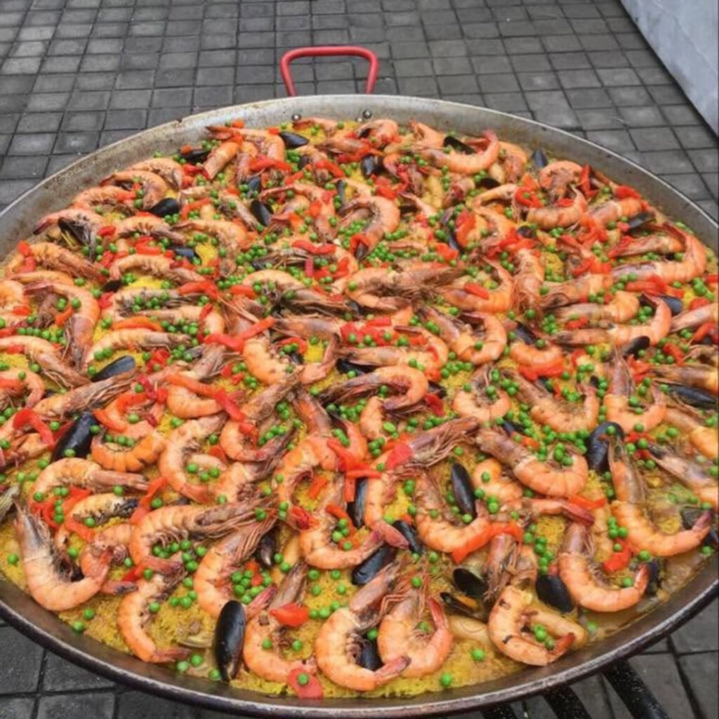 receta de paella