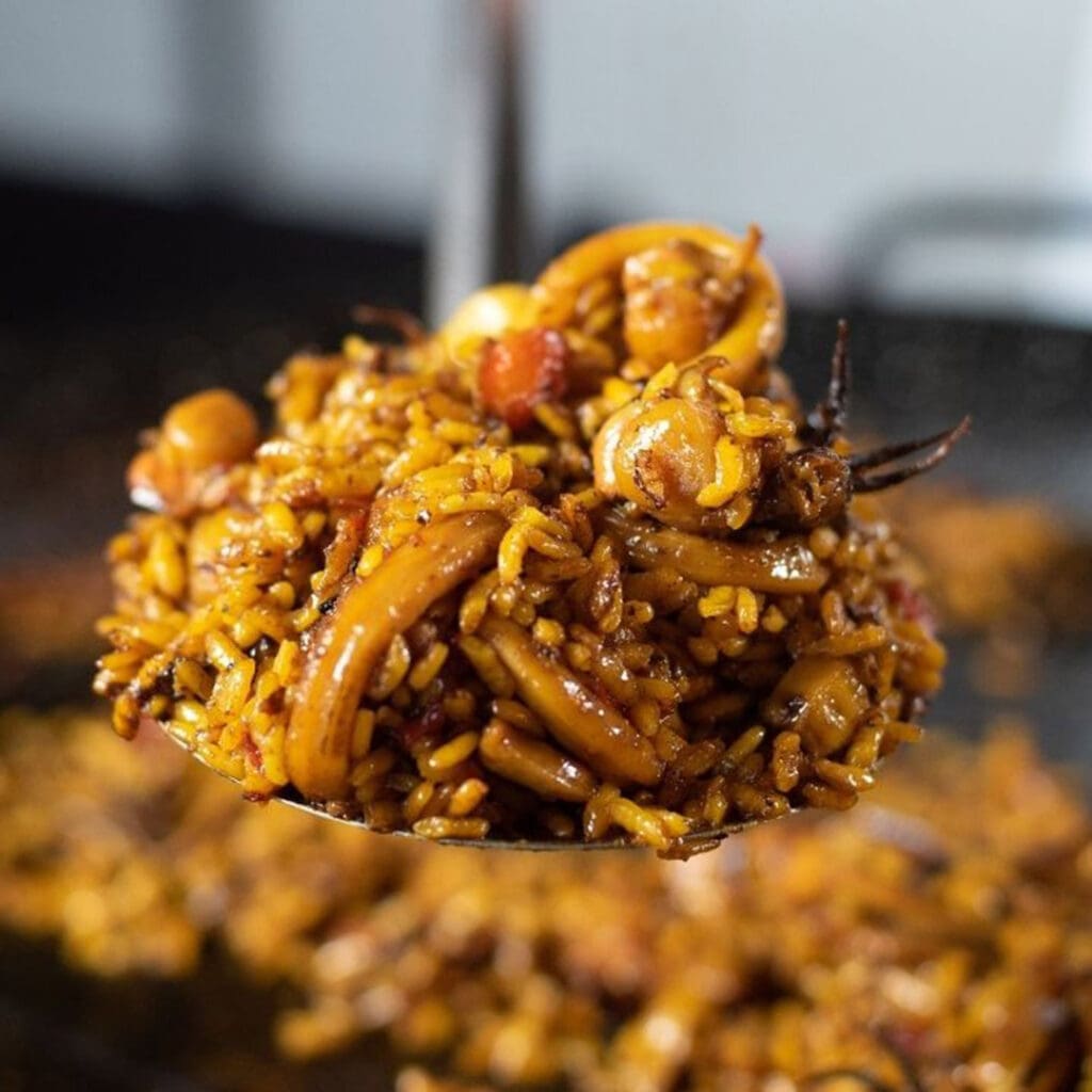 receta de paella