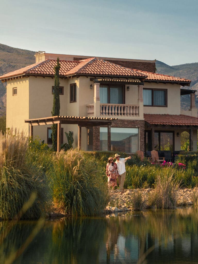 Villas de inspiración toscana.