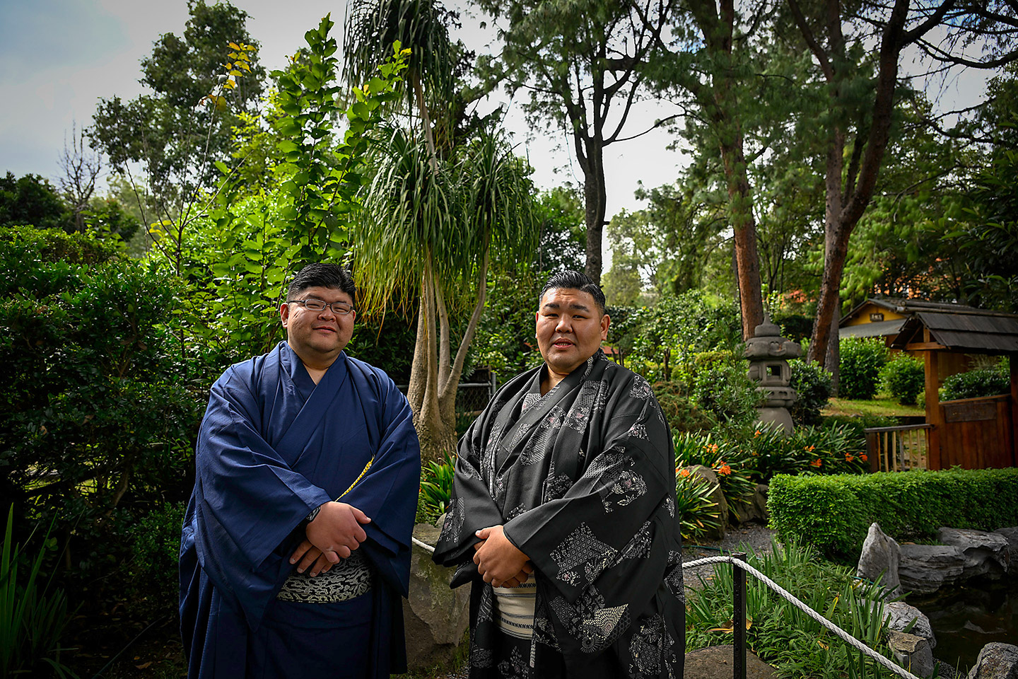 Sumo_CDMX_2 Los luchadores son conocidos como rikishi.