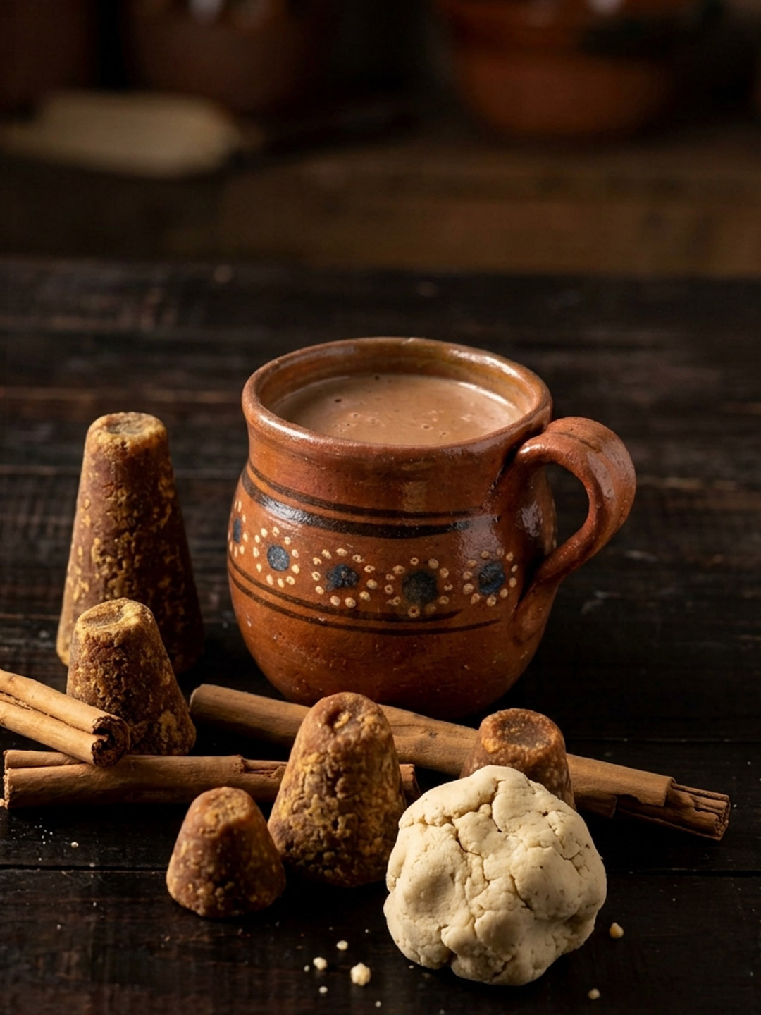 Receta de atole de masa.