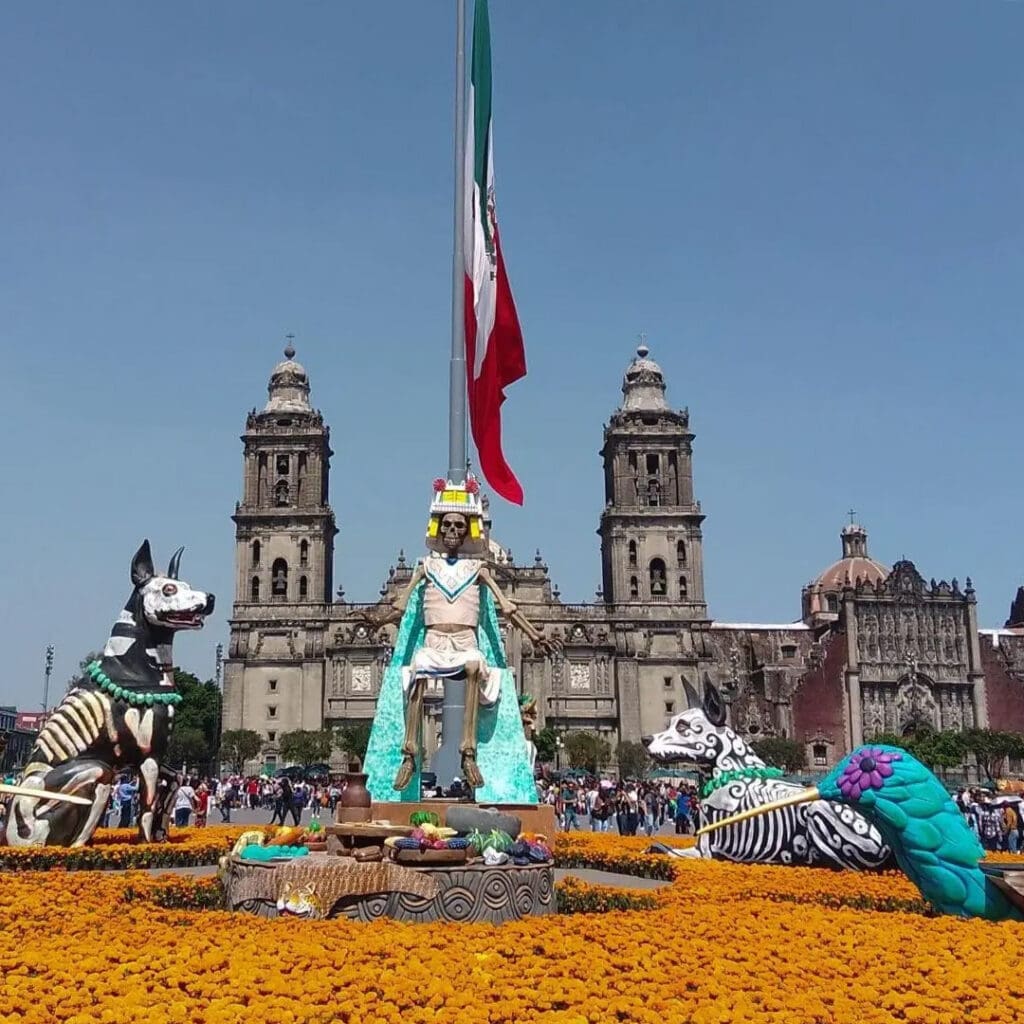 Ofrenda Monumental del Zócalo.