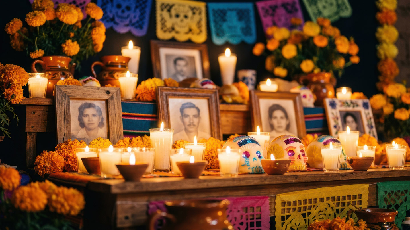 Ofrendas en CDMX.